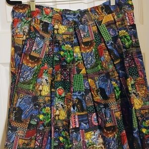 Colorful Patterned Women's Skirt